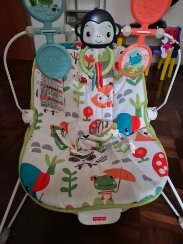 Cadeira Descanso Vibratoria Fisher Price