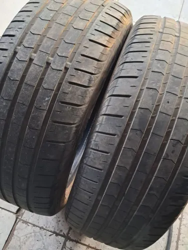 2 PNEUS LINGLONG 205/55/17 (..80% BORRACHA..)