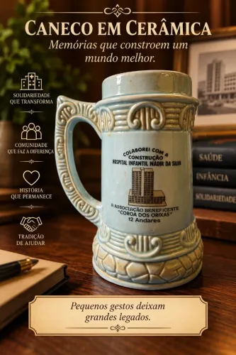 Caneca de Shop - Década 1970