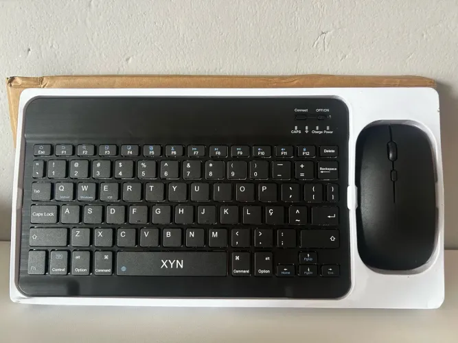 Teclado + mouse Bluetooth 