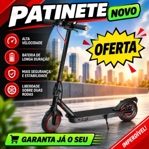 patinete eletrico novo (lacrado)