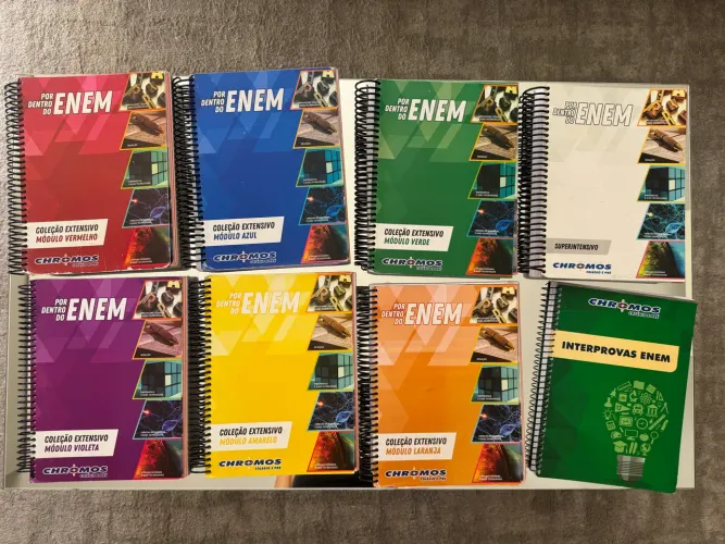 Apostilas Pré ENEM extensivo CHROMOS