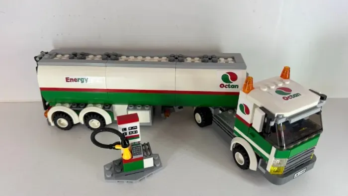 LEGO 3180 TANK TRUCK (Caminhão Tanque) - Com Manual