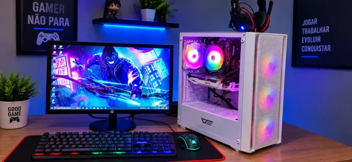 Pc Gamer completo Core i3 8 Geração 12 GB DDr4, placa de video gtx 1060 !!