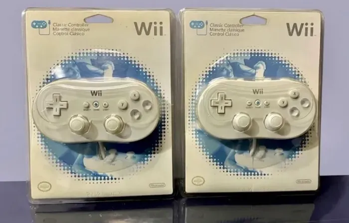 Wii Classic Controller - 2 unidades lacradas!