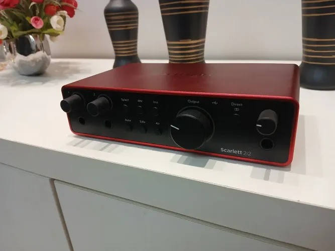 Interface de áudio