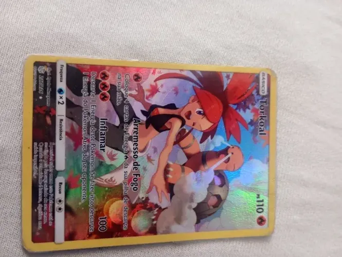 Torkoal coleção 237/236 "Card pokémon"