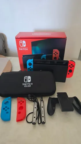 Nintendo Switch V2 - Desbloqueado com kit