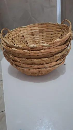 Cesta de palha