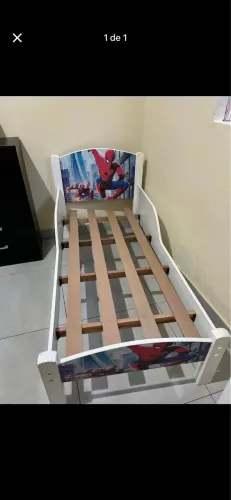Cama infantil homem aranha