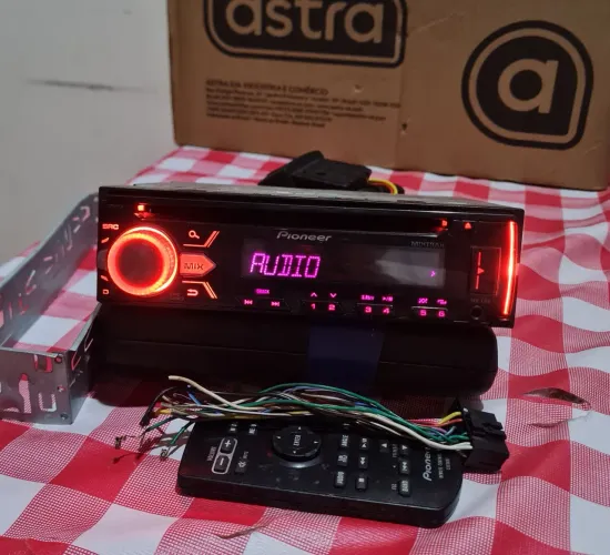 Toca cd pioneer camaleão Bluetooth saída subwofer FAÇO ENTREGAS