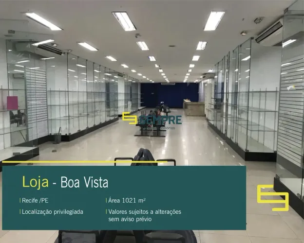 Loja para alugar em Recife/ PE no bairro Boa Vista