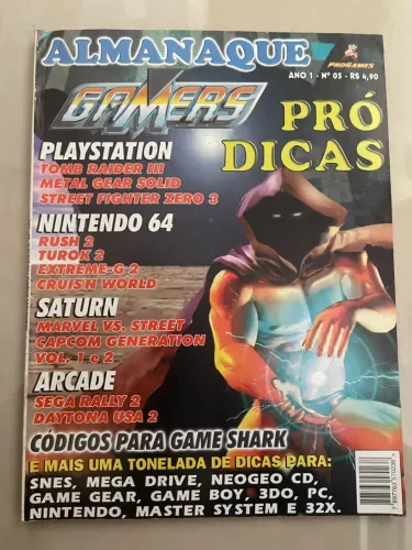 Revista Gamers Pró Dicas Almanaque Número 5