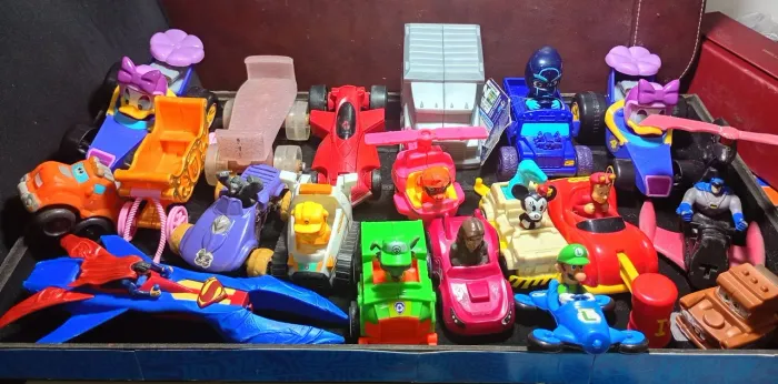 Carrinhos divertidos