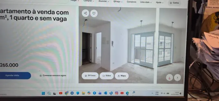 Apartamento para venda tem 33 metros quadrados com 1 quarto em Paraisópolis - São Paulo -