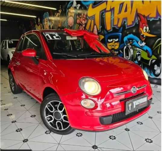 Fiat 500 Cult 1.4 Flex 8V EVO Dualogic 2012