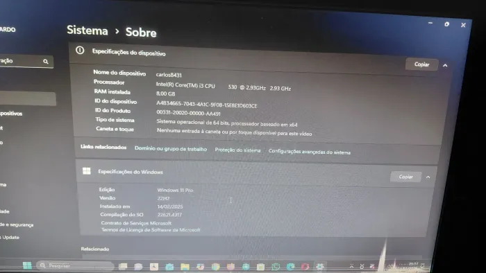 Vendo ou troco cpu coreI3