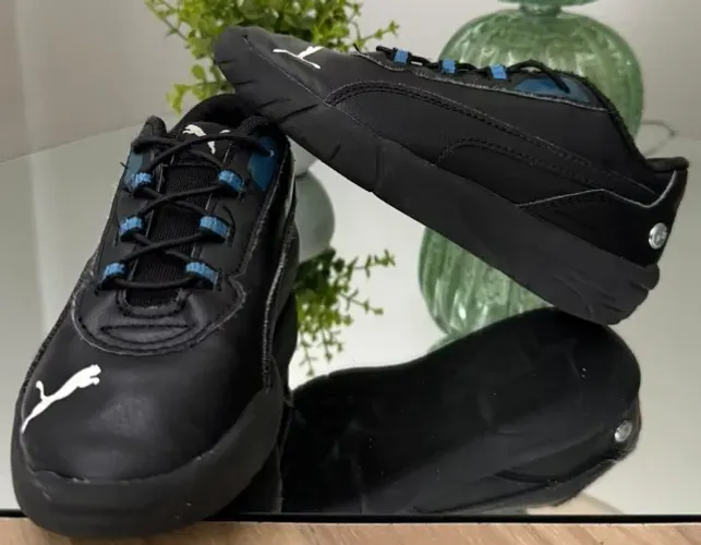 tênis puma bmw motorsport preto 27/28 tamanho 27/28 (11k - 17.5 cm).