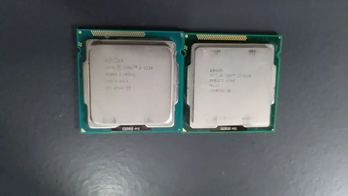Processadores Intel I3 2130 e I3 3220