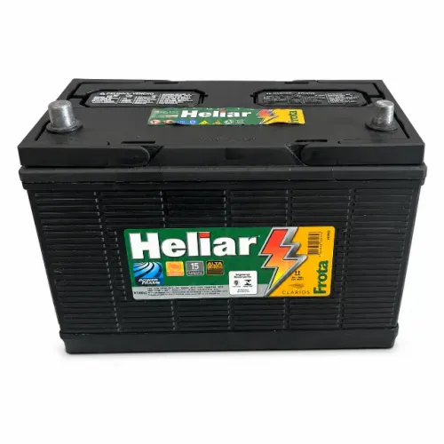Bateria Heliar Frota Rt100le 100ah 12v Testada CCA 600 Estado de nova