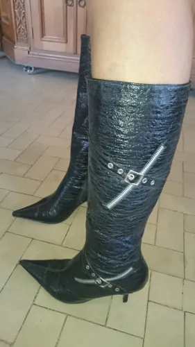 Bota cano alto