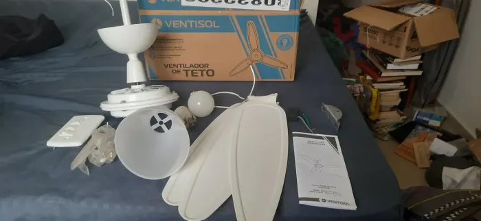 VENTILADOR DE TETO NOVO 130W 220V