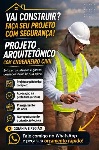 Precisa de projeto para construir? Engenheiro Civil