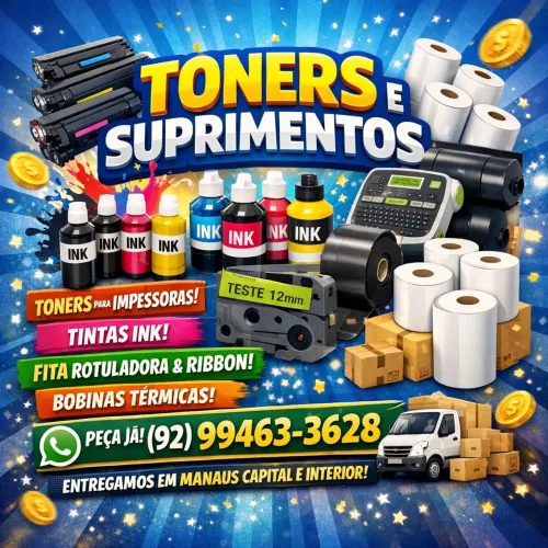 Toner Hp Pantum Kyocera Ricoh Samsung Brother Tinta Ink Xerox Ribbon Fita Etiqueta Termica