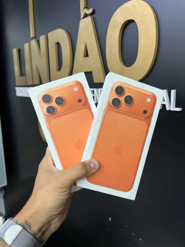 LOJA FÍSICA. IPHONE 17 PRO MAX 256GB LARANJA | 1 ANO DE GARANTIA APLLE | NOTA NO SEU NOME