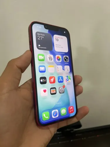 Iphone 13 128gb Vermelho Todo Original