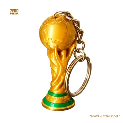 Chaveiro COPA Taça Campeão - Item Decorativo 3D