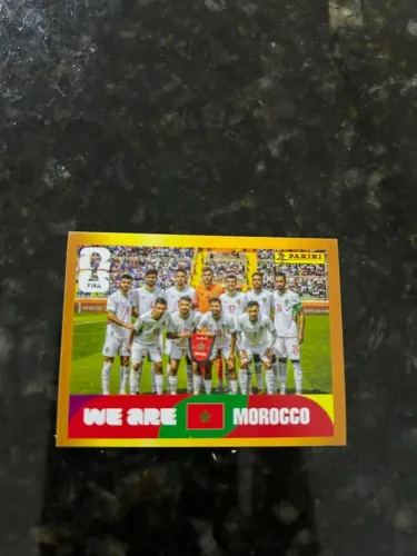 Figurinha Copa 2026 MC avulsa borda dourada Mcdonalds