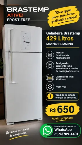 Brastemp Ative Frost Free 429L