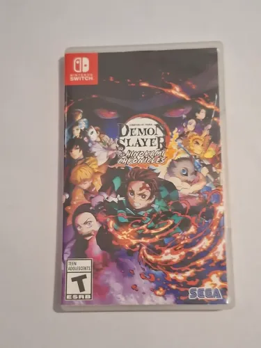 Jogo Demon Slayer Hinokami Chronicles 1 Mídia Física Nintendo Switch Edition
