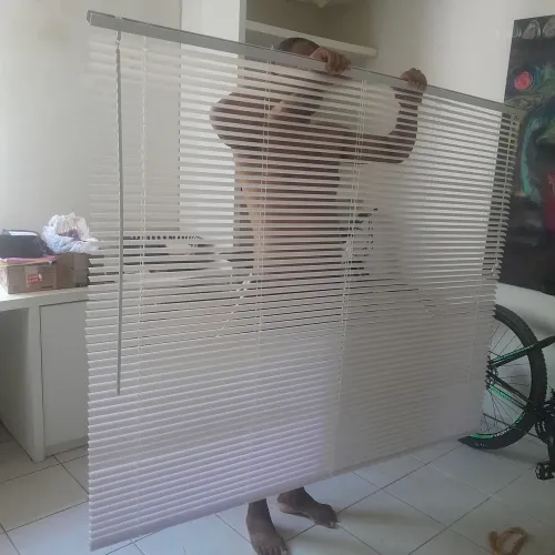 Persiana  Branca novíssima!