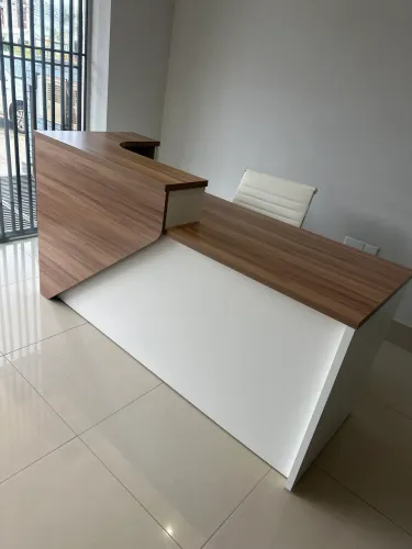 MESA BALCAO DE RECEPÇÃO ATENDIMENTO LOJA IKONOFFICE 