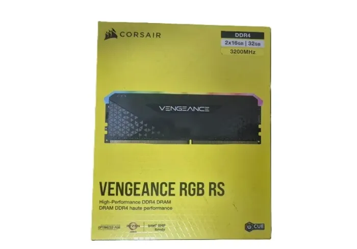 Kit upgrade memória RAM Corsair Vengeance RGB 32GB (2x16GB) 3200MHz DDR4 CL16