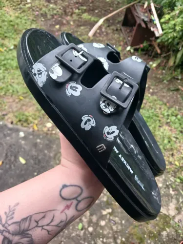 Melissa Wide Mickey 39 - Preta