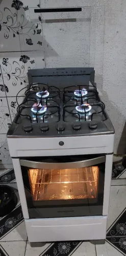 Ótimo fogão Brastemp top manual com luminária conservado 