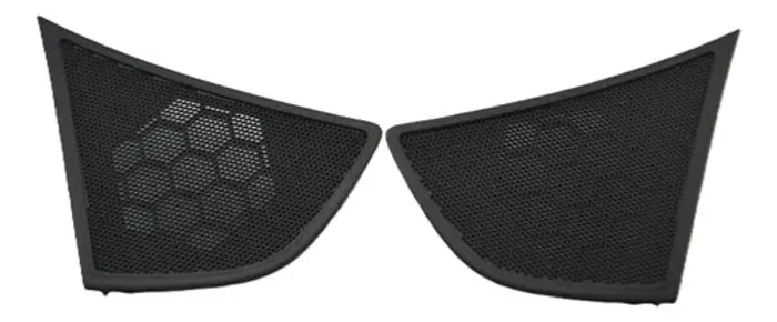 Par Tela Alto Falante Painel Gm Cruze 2018 Original Preto