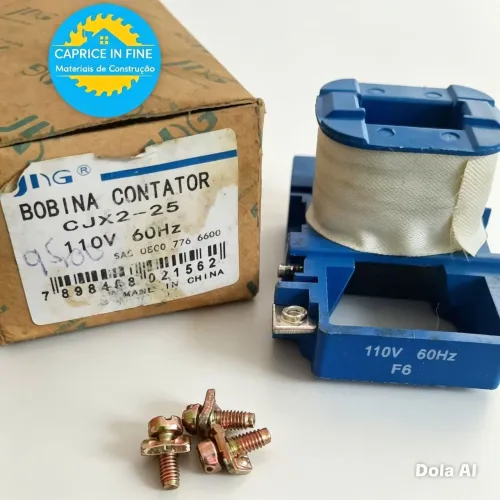 Bobina para contator cj2-25 110v 60hz JNG