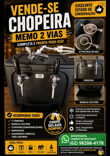 CHOPEIRA À GELO 2 BICOS