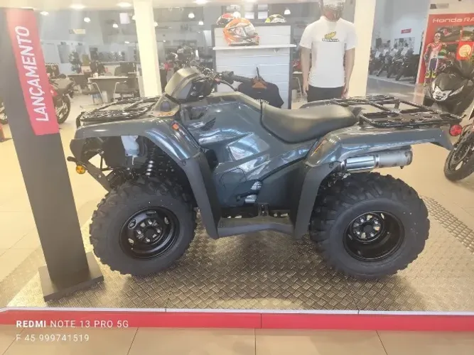 QUADRICICLO TRX 420 HONDA 2027 OKM CINZA