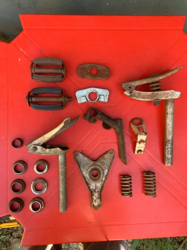 Lote de peças para bikes antigas 01