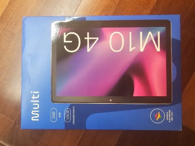 Tablet Multi M10 4G, 6gb de RAM, 128gb RAM