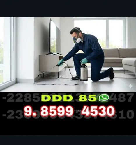 Dedetização Completa contra Baratas, Formigas e Ratos