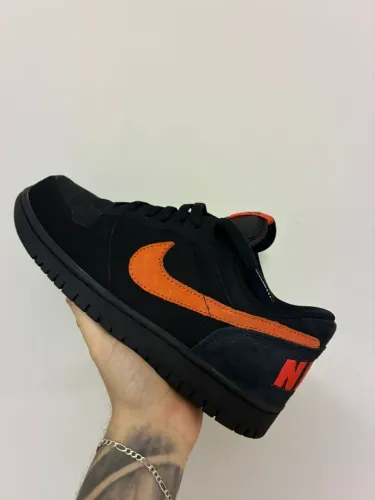 Tênis Nike Big Low Masculino Lux Black Picant Red Noir Rouge Picant