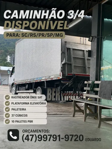 Transporte plataforma elevatória 