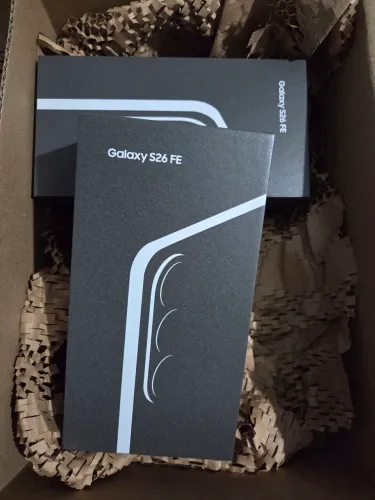 Samsung Galaxy S26 FE 256GB Grafite - Novo e Lacrado na Caixa