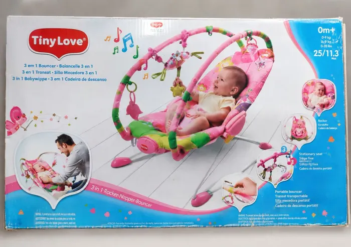 Cadeira de Balanço Tiny Princess Gymini Boucer